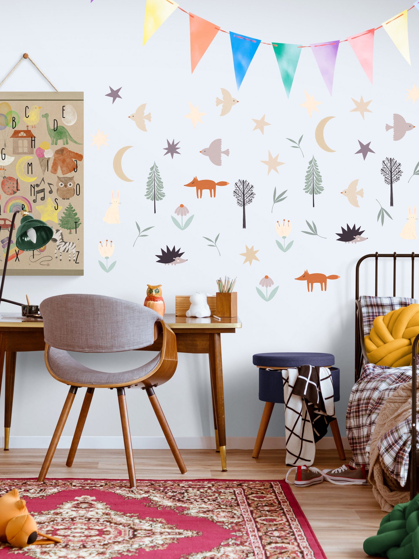 Forest Stories at Night - Vinyl Wall Decals