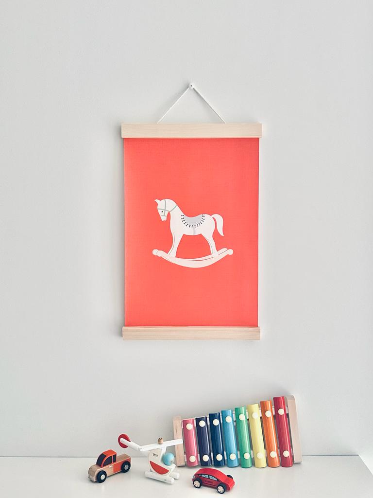 Wall Art Print My Rocky Horse