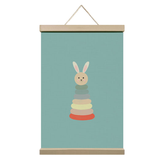 Pyramid Bunny - Prints Wall Art Decor