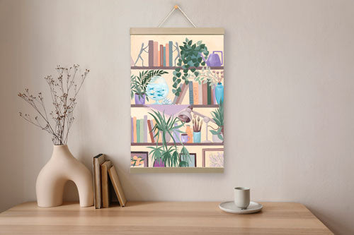 Bookcase for My Favorite Things - Prints Wall Art Decor