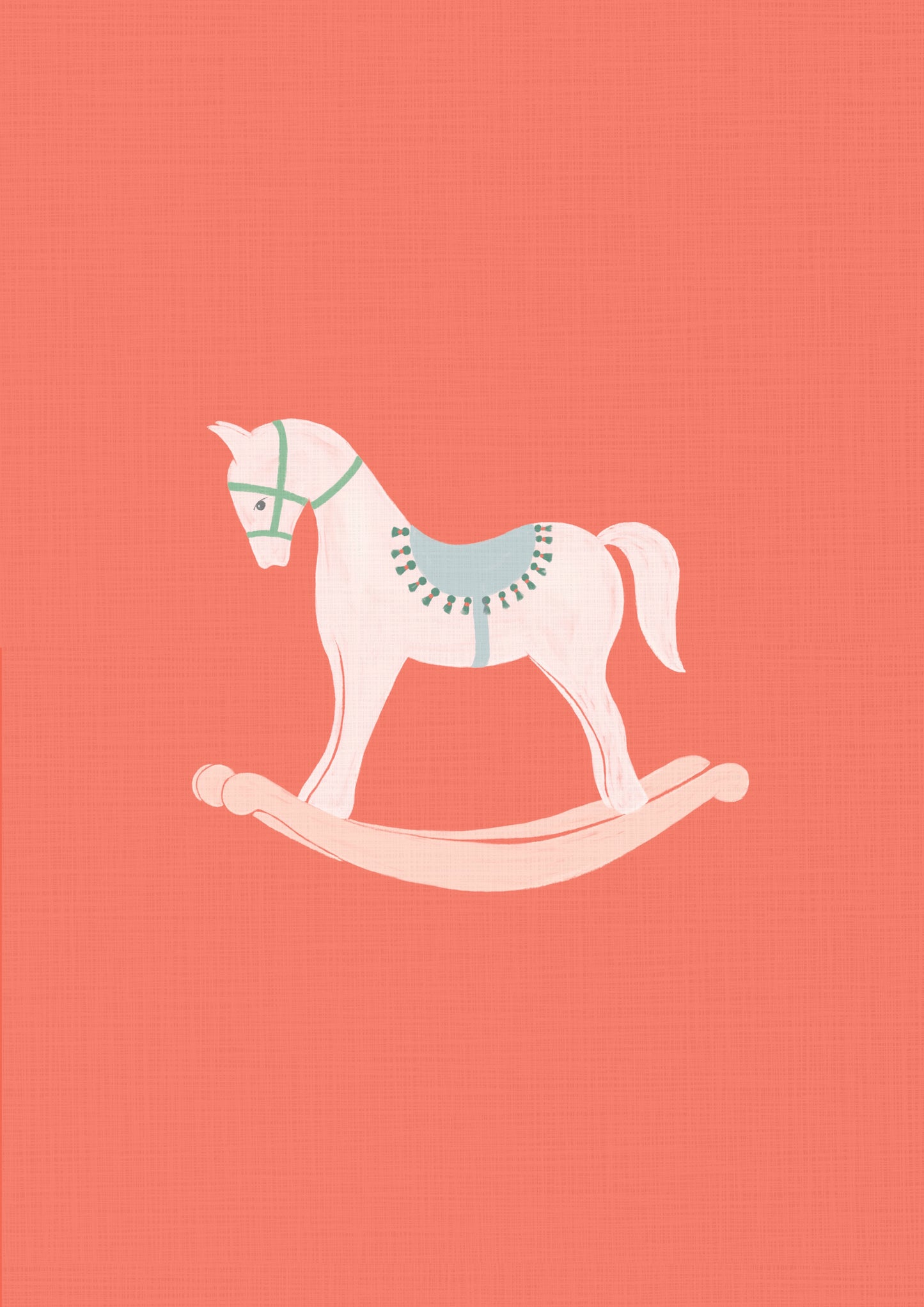 My Sweet Rocking Horse – Canvas Wall Art